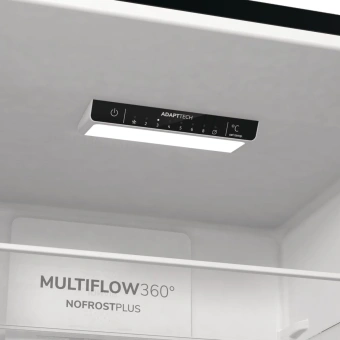 Холодильник Gorenje NRK6202EBXL4 2-хкамерн. черный мат.