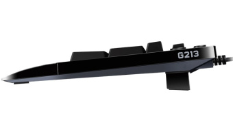 Клавиатура Logitech G213 Prodigy RGB черный USB Multimedia for gamer LED (подставка для запястий)
