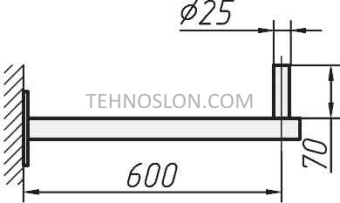 Кронштейн LOCUS 0,6м