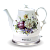 Чайник электрический Kelli KL-1432 1,7л 1800Вт белый/цветы