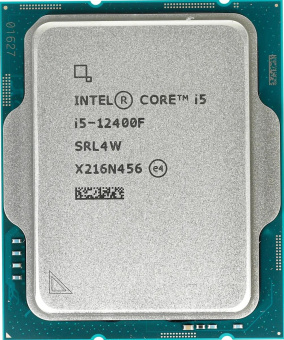 Процессор Intel Core i5-12400F Alder Lake OEM 2.5ГГц 18MB LGA1700 (CM8071504555318)