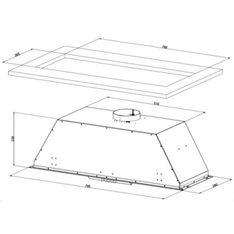Вытяжка Korting KHI 9931 N