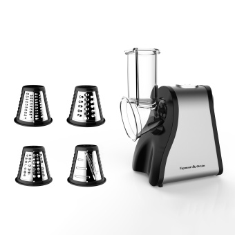 Мультирезка Zigmund&Shtain Salatmeister SM-23 200Вт черный/серебристый