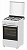 Плита Газовая Darina 1B1 GM 441 008 W белый реш.чугун