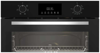 Встраиваемый электрический духовой шкаф Indesit IFE 3644 J BL черный/серебристый