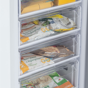 Морозильная камера Бирюса 514 белый 110л