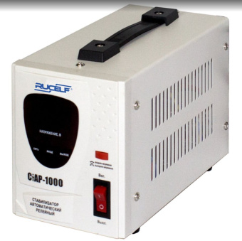 Стабилизатор напряжения Rucelf СтАР-1000 1кВА однофазный белый