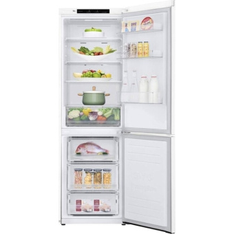 Холодильник LG GC-B459SQCL белый