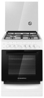 Комбинированная плита MAUNFELD MGC60ECW04
