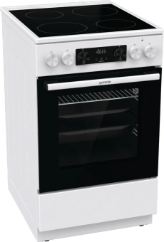 Плита электрическая Gorenje GEC5C42WG белый (без крышки)