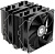 Устройство охлаждения(кулер) ID-Cooling SE-206-XT Soc-AM5/AM4/1151/1200/2066/1700 4-pin 15-35dB Al+Cu 250W 1100gr LED Ret