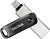 Флеш диск 128Gb Sandisk USB3 SDIX60N-128G-GN6NE USB3.0 черный/серебристый