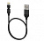 MAXVI MC-19L черный, USB-A - Lightning, 2.4A, LED