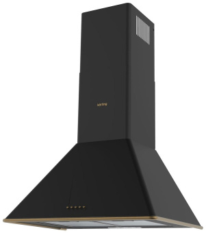 Купольная вытяжка KHC 6648 RN черный/бронза