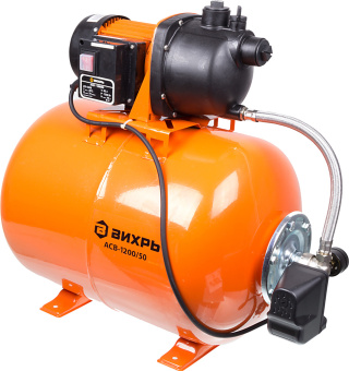 Насосная станция напорный Вихрь АСВ-1200/50 1200Вт 4200л/час (68/1/4)
