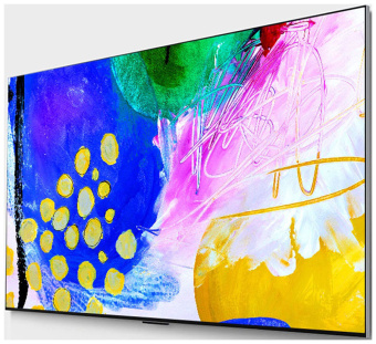 Телевизор OLED LG 77" OLED77G2RLA.ADKG атласное серебро