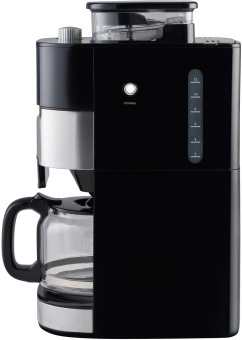 Кофеварка капельная Hyundai HYD-1216 1050Вт черный/серебристый