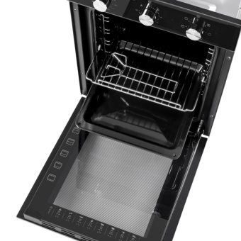 Электрический духовой шкаф Maunfeld EOEC516B черный