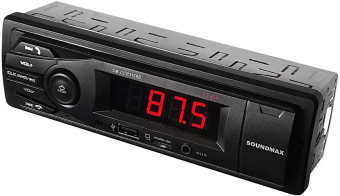 Автомагнитола Soundmax SM-CCR3169B 1DIN 4x40Вт