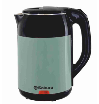 SAKURA SA-2168BGR (1.8) черн/зелен