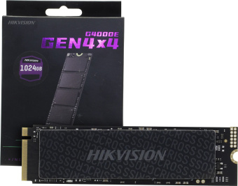 Накопитель SSD Hikvision PCI-E 4.0 x4 1Tb HS-SSD-G4000E/1024G HS-SSD-G4000E/1024G Hiksemi G4000E M.2 2280