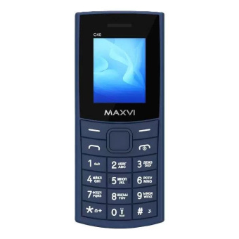Мобильный телефон Maxvi C40 синий