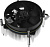 Кулер для процессора Digma D-CPC110-PWM3 92x92x25mm Soc-1200/1150/1151/1155 черный 4-pin 25dB Al+Cu 110W 350gr Ret