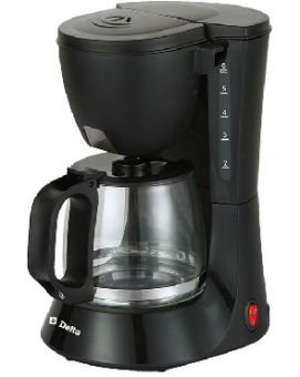 Кофеварка DELTA DL-8153 черная