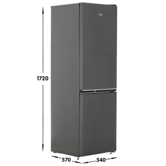 Холодильник BEKO B1RCNK272G серый