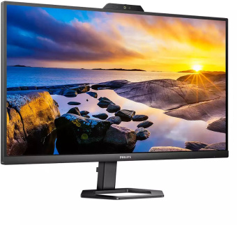 Монитор Philips 27" 27E1N5600HE черный IPS LED 1ms 16:9 HDMI M/M Cam матовая HAS Pivot 300cd 178гр/178гр 2560x1440 DisplayPort Ultra HD 2K (1440p) USB 6.57кг
