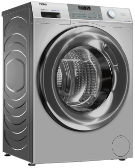 Стиральная машина Haier HW60-BP12929BSE серебро 6кг 1200об/мин