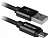 DEFENDER (87802) USB08-03T PRO USB2.0, AM-MicroBM, 1.0 м, черный