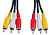 PERFEO R3101 3XRCA вилка - 3XRCA вилка 2 м