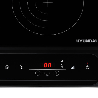 Плита Индукционная Hyundai HYC-0107 черный стеклокерамика (настольная)