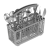 Посудомоечная машина Maunfeld MWF45220W белый