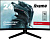 Монитор Iiyama 23.6" Red Eagle G2466HSU-B1 черный VA LED 1ms 16:9 HDMI M/M матовая 250cd 178гр/178гр 1920x1080 DisplayPort FHD 3.7кг