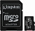Флеш карта microSDXC 128Gb Class10 Kingston SDCS2/128GB CanvSelect Plus + adapter
