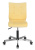 Кресло Бюрократ CH-330M желтый Velvet 74 крестовина металл хром