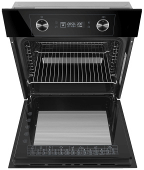 Электрический духовой шкаф Maunfeld AEOH60102B черный