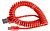 SMARTBUY (IK-12SP) RED USB - MICRO USB спиральный 1м красный