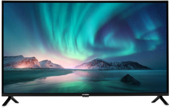 Телевизор LED Hyundai 40" H-LED40BS5002 Android TV Frameless черный FULL HD 60Hz DVB-T2 DVB-C DVB-S DVB-S2 USB WiFi Smart TV