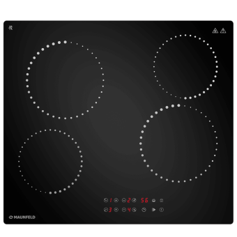 Электрическая варочная панель Maunfeld CVCE594PBK черный