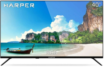 Телевизор Harper 40F685TS черный
