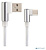 PERFEO (U4905) USB A вилка - Type-C вилка, 2.4A, угловой, белый, длина 1 м., Type-C Premium