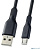 PERFEO (U4807) USB A вилка - Micro USB вилка, 2.4A, черный, длина 1 м., Micro SOFT