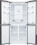Холодильник Weissgauff WCD 450 BG NoFrost Inverter черный