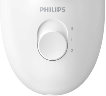 Эпилятор Philips BRE235/00 скор.:2 насад.:1 от электр.сети белый/розовый