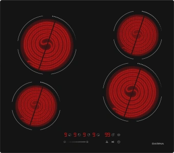 Варочная поверхность Darina 6Р Е 323 B черный