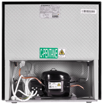 Холодильник Maunfeld MFF50RB черный