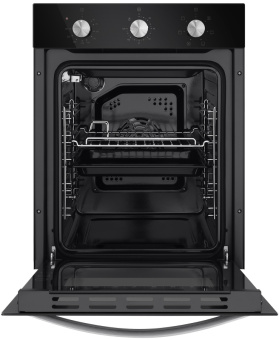 Электрический духовой шкаф Maunfeld EOEC516B черный